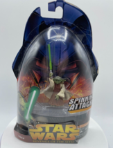 Star Wars Episode III YODA w Spinning Attack 3.75&quot; Action Figure Brand New - £5.96 GBP