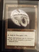 Pristine Talisman Magic The Gathering RETRO Artifact Brothers War 43 MTG... - $2.21