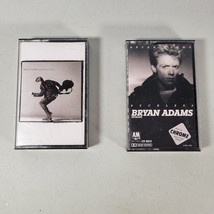 Bryan Adams Cuts Like A Knife Cassette Tapes 1983 &amp; Reckless 1984 Vtg - £7.75 GBP