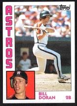 Houston Astros Bill Doran 1984 Topps #198 ! - £0.39 GBP