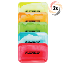 2x Trays FlowTray Fluorescent Quicksand Glow Rolling Tray | Variety Mix ... - $44.75