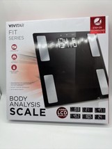 Body Analysis Digital Bathroom Scale LCD Display Weight Smart Body Fat 4... - £14.84 GBP