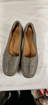 HOTTER Comfort Concept Ladies Black Leather Flat Loafer Shoe Size 5 Express - £26.65 GBP