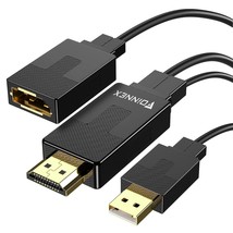 Hdmi To Displayport Adapter Transmits Signals Only From Hdmi Output To Displaypo - £28.53 GBP