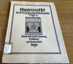 Masters in Art Monograph Benozzo Gozzoli June  1905 - $7.69