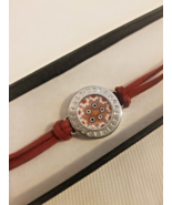 Murano Glass Milleflori Bracelet - Burgundy - $51.98 CAD