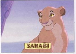 Lion King Disney Movie Series 1 1994 Card 68 Sarabi - $0.70