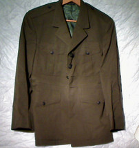 Vintage USMC Marine Corps Quantico Tailored OD Dress Tunic With Pants, E... - $40.00