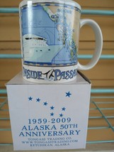 Alaska’s Inside Passage Coffee Mug w/ box Tongass Trading Co. 50th Anniv... - £7.73 GBP