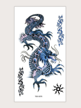 Chinese Dragon Henna Temporary Tattoo - $6.50