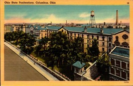 1937 View of Ohio State Penitentiary Columbus Ohio OH Vintage Postcard BK49 - £3.10 GBP