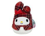 SANRIO 2023 SQUISHMALLOWS PLAID MY MELODY STUFFED ANIMAL PLUSH TOY NEW W... - $23.75