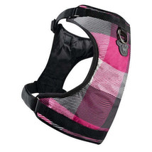 Canada Pooch Dog Everything Harness Pink Plaid SM - £33.40 GBP