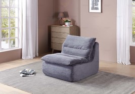 Gray Bean Bag Chair: Cozy &amp; Stylish Seating - $103.99