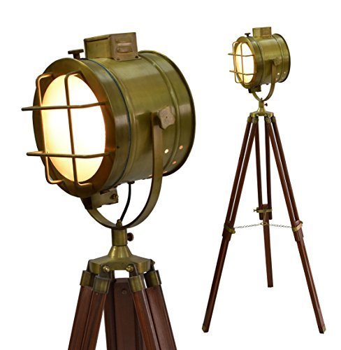Cinema Studio Floor Prop Light With Tripod Lamp By NauticalMart