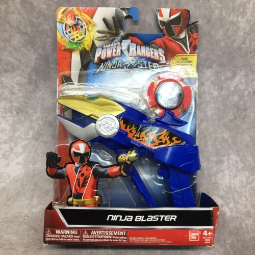 Saban's Power Rangers Ninja Steel Ninja Blaster Bandai 2016 Toy- Damaged Box - $48.99