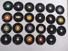 Vinyl 45 RPM Small 7 Inch Records Lot of 23 Vintage - see description and photos - £7.12 GBP