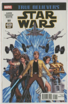 Star Wars #1 True Believers Marvel Comics Luke Skywalker Han Solo Leia C... - $14.84