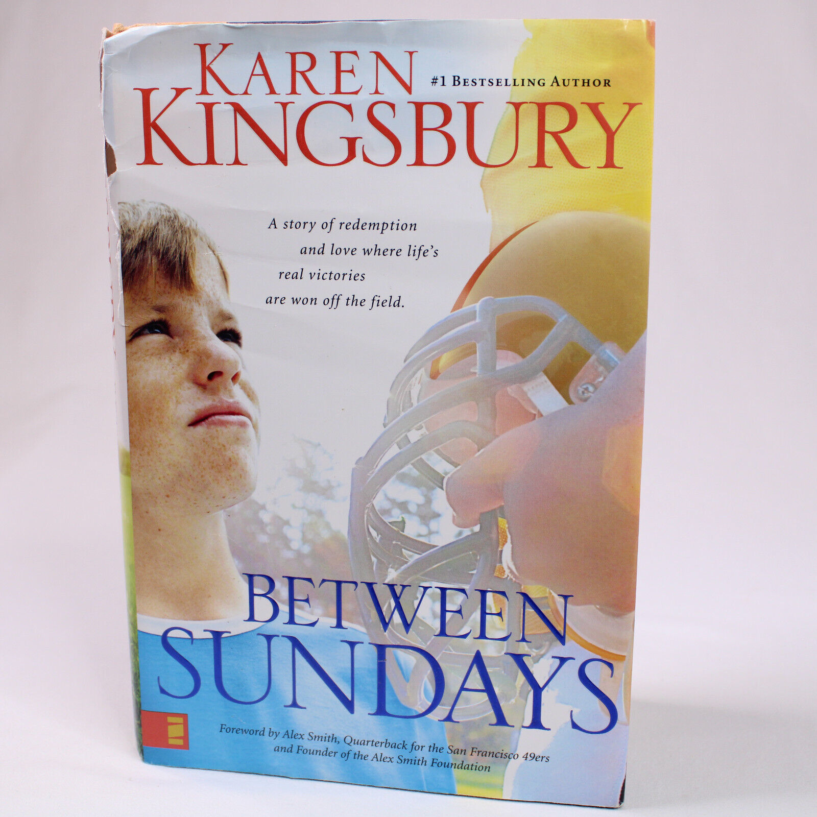 SIGNED BETWEEN SUNDAYS Hardcover Book With Dust Jacket By KAREN KINGSBUR... - £7.29 GBP