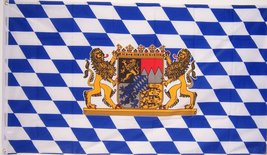 New 3X5 Bavaria Lion Oktoberfest Bavarian German Beer Flag - £3.91 GBP