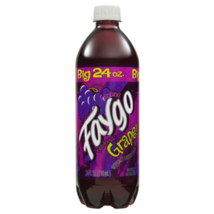 Faygo Big 24 Ounce Bottles Grape, 6 Bottles - $26.99