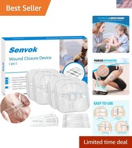 8x Stronger No Sew Butterfly Bandaids - Compact Emergency Laceration Rep... - $644.52 MXN