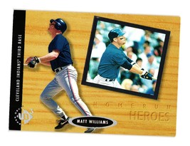 1997 Upper Deck UD3 #19 Matt Williams Cleveland Indians - $3.00
