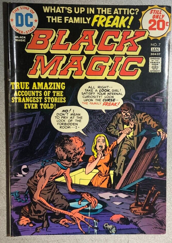 BLACK MAGIC #7 (1974) DC Comics Jack Kirby art VG+ - £11.65 GBP