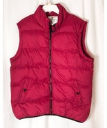Official Universal Back To The Future Marty McFly Red Puffer Vest Size M... - £23.52 GBP