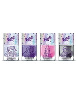 Bratz Nail Polish, 4 Piece Set, Silver Glitter, Purple, Pink, Black - $243.00 MXN