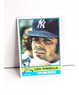 Lou Piniella Yankees Baseball Card 1976 Topps No. 453 - €11,19 EUR