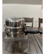 Chefs Ware BY Townecraft 9&quot; Skillet W/Dome Lid Strainer Steamer Insert 5... - €127,41 EUR
