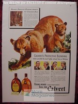 Rare Esquire Advertisement Ad Cinnamon Bear Calvert Special Reserve Whiskey 1941 - £3.38 GBP