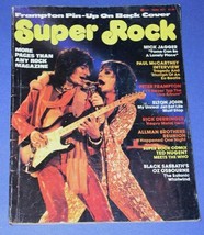 THE ROLLING STONES SUPER ROCK MAGAZINE VINTAGE 1977 - $34.99
