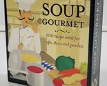 N) Soup Gourmet: 100 Recipe Cards for Soup, Stems and Gumbos Konecky Mar... - $9.89