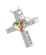 Custom Photo Dog Tag Necklace Personalized Memorial - £77.67 GBP
