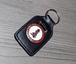 The British Car Union Chicago Black Leather Enamel Keyring Keychain EUC - £6.19 GBP