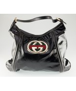Gucci Dialux Medium Britt Shoulder Bag Black Coated Canvas - $1,225.90 CAD
