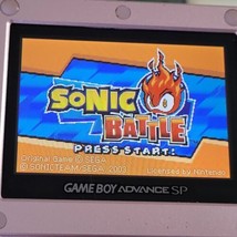 Sonic Battle Nintendo Game Boy Advance Sega Genesis Classic Authentic Saves - £41.11 GBP