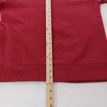 Old Navy Men's Red Full Zipper Fleece Lined Drawstring Hoodie Jacket Size Large image 13