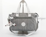 NWT Kipling KI1059 Pilar Crossbody Bag Purse Handbag Polyester Shaded Gr... - $78.95