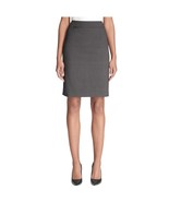 Calvin Klein Womens 10 Charcoal Straight Cut Pencil Knee Length Skirt NW... - €23,53 EUR