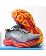 Black multicolor Hoka Bondi 8 Sneakers Women Size 8,5 US Athletic running - £77.32 GBP