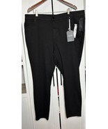 Tahari Women’s Black Jeans Kelly Mid Rise Skinny Stretchy Denim 22W New - $23.33