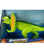 Dilophosaurus Mini Mighty Megasaur Adventure Force Dinosaur Light &amp; Soun... - £15.71 GBP