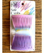 NEW Vintage Goody Side Combs &quot;Kant-Slip&quot; 1982 Hair Multicolor 12 Combs #... - $312.05 MXN