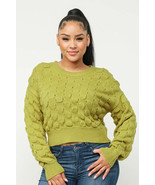 Women&#39;s Checker Sweater Top - $618.72 MXN