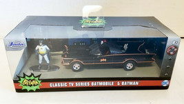 NEW Jada Toys 31703 Batman Classic 1966 TV BATMOBILE 1:32 Scale Vehicle &amp; Figure - £13.37 GBP
