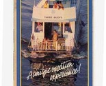 Three Buoys Houseboat Vacations Brochure Shuswap Lake Vancouver BC 1987  - £13.98 GBP