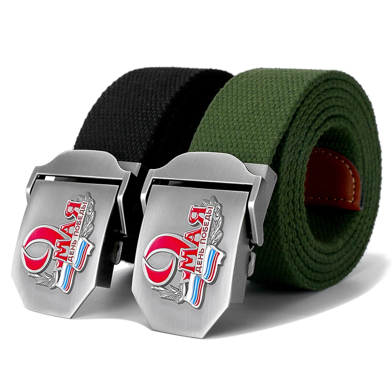 Sporting New Men &amp; Women High Quality Belt 3D Russian Ay Day 9th May Canvas Mili - £19.24 GBP
